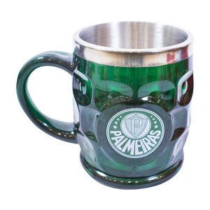 Caneca Térmica Com Tampa 500ml - Palmeiras