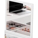 Ver imagem 6 de Escrivaninha em L com Penteadeira Star Princesa Branca - Mobler - Babyroom