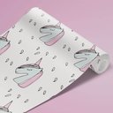 Ver imagem 3 de Papel de Parede Infantil - Unicórnios 1 Arte Destaque 2,50 Metros