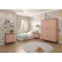 Ver imagem 5 de Cômoda 4 Gavetas Rosa