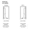 Porta Palheta Direita Ventilada L25 Alumínio Branco 210x60 - 3