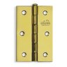3 Dobradiças 3 1/2 para Porta e Janela Forsul Dourada - 1
