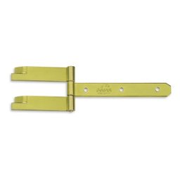 Dobradiça Chumbar 2 Hastes N-6 55cm Forsul para Portão, Porteira e Porta Dourada - 1