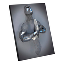 Ver imagem 1 de Quadro Homem Metal 3D -- BR ARTES