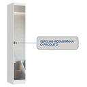 Ver imagem 3 de Guarda Roupa Modulado 1 Porta com Espelho Infinity