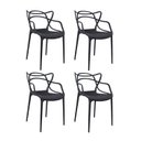 Ver imagem 1 de Kit 4 Cadeiras Polipropileno Alegra