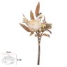 Buque Rosa Cabbage Ramalhete Misto Creme Outono 30cm - 2