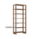 Ver imagem 3 de Estante Closet 80cm com 6 Prateleiras - Montana
