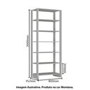 Ver imagem 4 de Estante Closet 80cm com 6 Prateleiras - Montana