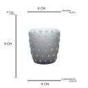 Ver imagem 4 de CASTICAL VIDRO STARS CINZA 9X9X9CM