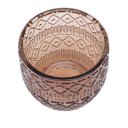 Ver imagem 4 de CASTICAL VIDRO AZTEC LINES MARROM 5,5X5,5X6,5 CM