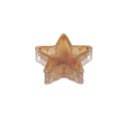 Ver imagem 1 de CASTICAL VIDRO FIVE POINTS STAR AMBAR 9X9X2,7 CM