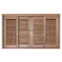 Ver imagem 1 de Janela de Correr Veneziana Panorâmica Madersilva 120cmx140cmx14cm