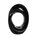 Ver imagem 1 de Escultura Decorativa de Cerâmica Enfeite de Mesa Atenas Preto Clássico Joelma Decorações
