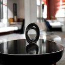 Ver imagem 5 de Escultura Decorativa de Cerâmica Enfeite de Mesa Atenas Preto Clássico Joelma Decorações