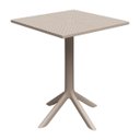 Ver imagem 1 de Mesa de Jardim Quadrada 60cm Simpla 2 em 1 de Plástico