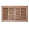 Janela de Correr Veneziana Panorâmica Madersilva 120cmx160cmx15cm - 1