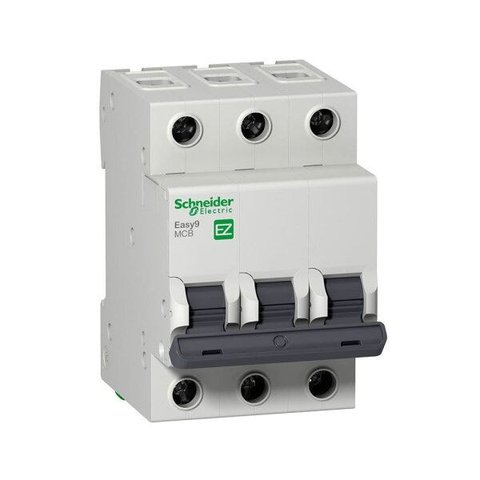Disjuntor Mini Easy9 Termomag Trip 6a Curva c Schneider