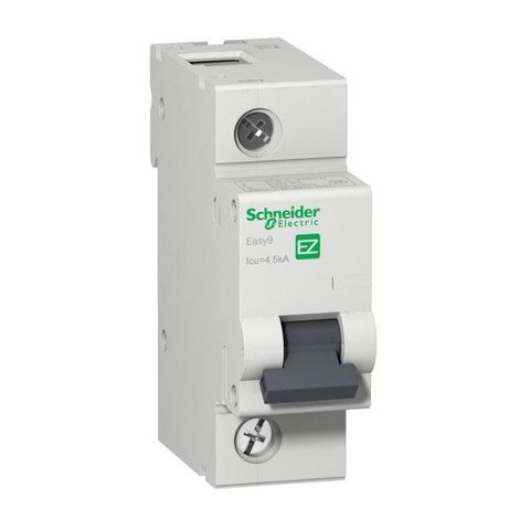 Disjuntor Mini Easy9 Eletromag Monop 80A Curva C Schneider