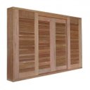 Ver imagem 6 de Janela de Correr Veneziana Quadriculada Madersilva 120CMX180CMX15CM Marrom