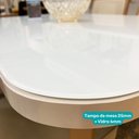 Ver imagem 6 de Conjunto Sala de Jantar 4 Cadeiras Accra Carraro Gelo Areia Rosê