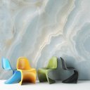 Ver imagem 2 de Papel de Parede Mural Mármore Efeito Liquido Gh Papel de Parede 2,5m