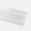 Ver imagem 2 de Bandeja Cristal Fiorentina Blue Gardenia