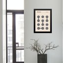 Ver imagem 1 de Quadro Bauhaus Grey Minimalist Graphic Poster 24x18cm - com Vidro:moldura Branca