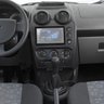 Moldura Painel 2 Din Dvd Fiesta Hatch Sedan 2005 À 2012 Preto S/m 05/12 Preto - 3