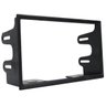 Moldura Painel 2 Din Dvd Fiesta Hatch Sedan 2005 À 2012 Preto S/m 05/12 Preto - 1