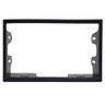 Moldura Painel 2 Din Dvd Fiesta Hatch Sedan 2005 À 2012 Preto S/m 05/12 Preto - 6