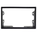 Ver imagem 6 de Moldura Painel 2 Din Dvd Fiesta Hatch Sedan 2005 À 2012 Preto S/m 05/12 Preto