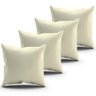 Kit Almofadas Bege 43x43cm Cada - 1