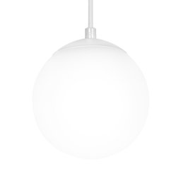 Lustre Pendente Orby Bolinha Branco - 2