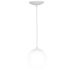 Lustre Pendente Orby Bolinha Branco - 1