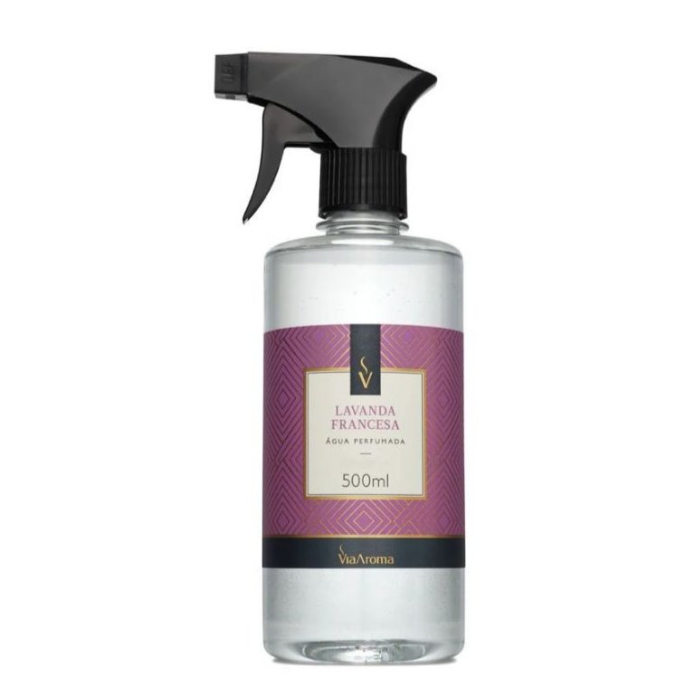 Água Perfumada Para Tecido Lavanda Francesa Via Aroma