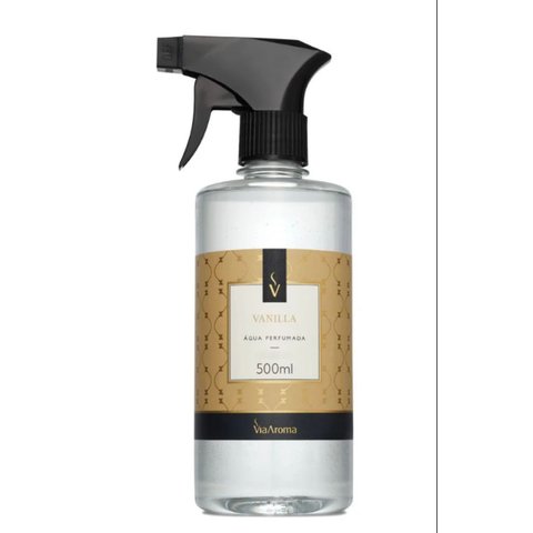 Água Perfumada Para Tecidos – 500ml Vanilla Via Aroma