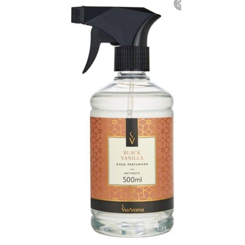 Água Perfumada Black Vanilla Via Aroma 500ml