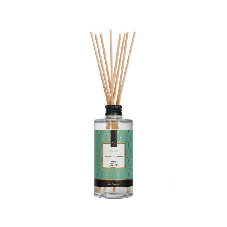 Refil Difusor De Varetas 250 Ml - Bamboo
