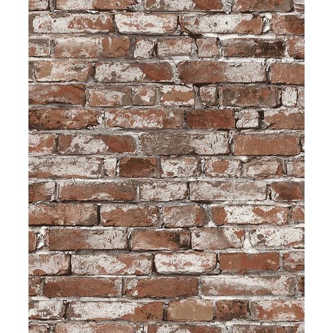 Papel de Parede Wiler Essencial - Tijolinho Marrom