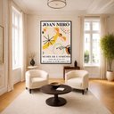 Ver imagem 1 de Quadro Canvas Joan Miro Elements Poster 70x50cm Mold Preta