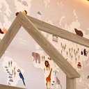 Ver imagem 5 de Cama Infantil Casinha Solteiro Aveiro Oak Sonho Completa Móveis