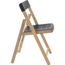 Ver imagem 2 de Cadeira de Madeira Dobrável Potenza em Madeira Itaúba com Acabamento Natural com Assento