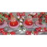 Suqueira De Vidro 4 Litros Torneira Vintage Luxo Rose Prata - 3