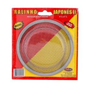 Kit 2 Ralo para Pia, Japonês C/ Tela Inox 10,5 Cm
