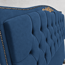 Ver imagem 3 de Cabeceira Greta 90cm Estofada Suede p/ Cama Solteiro Quarto