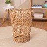 Cesto Organizador 60cm Redondo de Palha Vazado - Oikos - 5