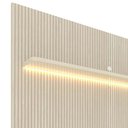 Ver imagem 3 de Home Painel Ripado 3D Para TV 70 Polegadas 180 x 250 Com LED Requinte Gelius Off White