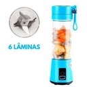 Ver imagem 3 de Liquidificador Portátil 6 Laminas 380ml Usb
