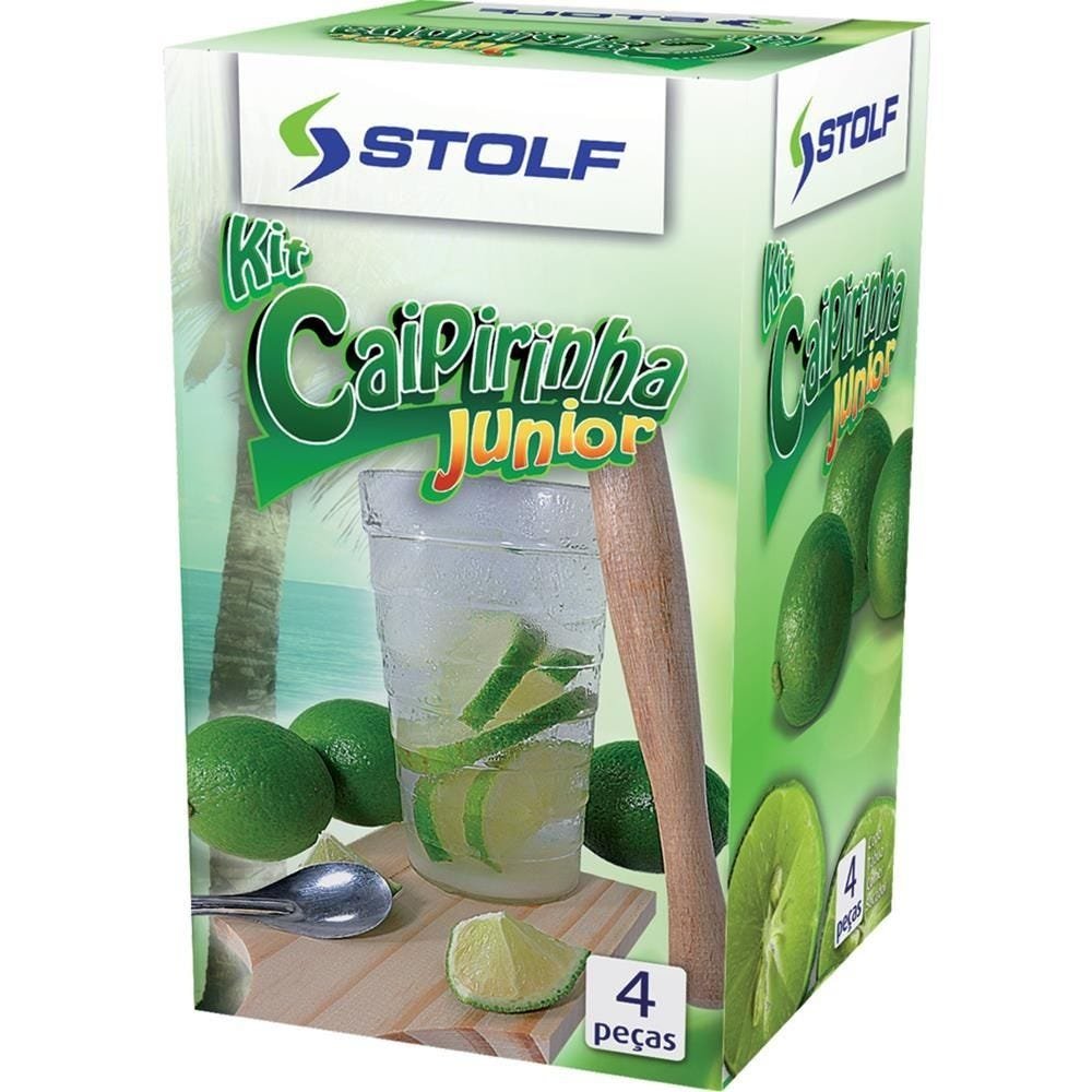 Kit Caipirinha 4 Pçs Junior Stolf